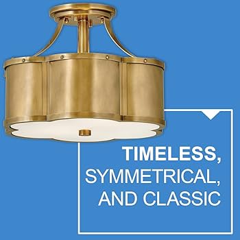 Hinkley Chance Medium Semi-Flush Mount Ceiling Light - 2